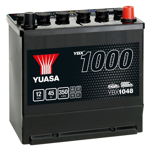 Yuasa car starter battery 45ah - starter,