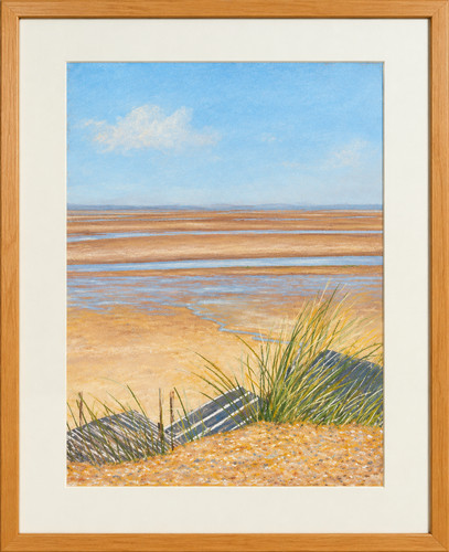 Original pastel painting - pastel, a