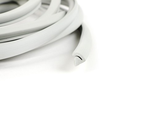 Grey vespa side panel rubber - panel,