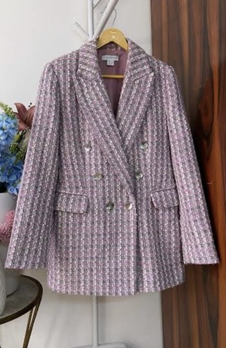 Ladies lilac check - lilac,