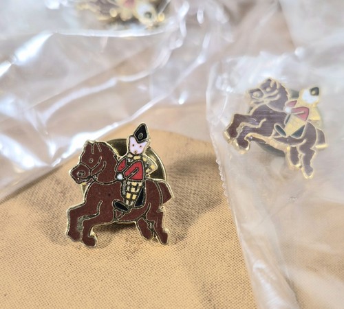 Rupert bear horse pin - rupert,