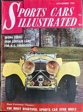1955 SPORTS CARS ILL. #5 Nov