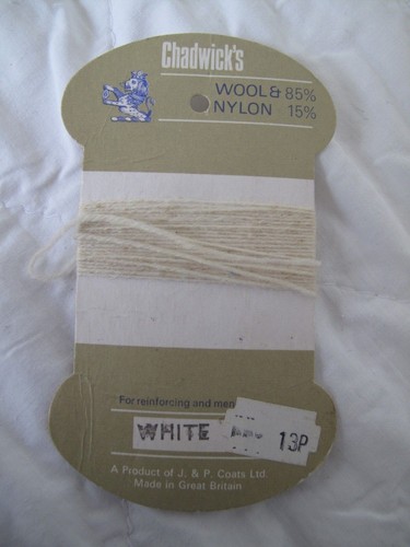Vintage chadwick white - chadwick's, yarn