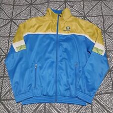 Vintage Sergio Tacchini Mens Retro Track Top Size Slim XL (Fits Like a Large)