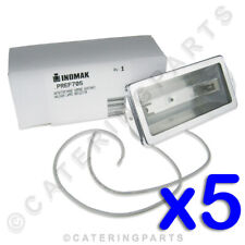 5 X INOMAK OVERHEAD HEATED FOOD DISPLAY GANTRY UNIT LIGHT BULB HEAT LAMP HOLDER