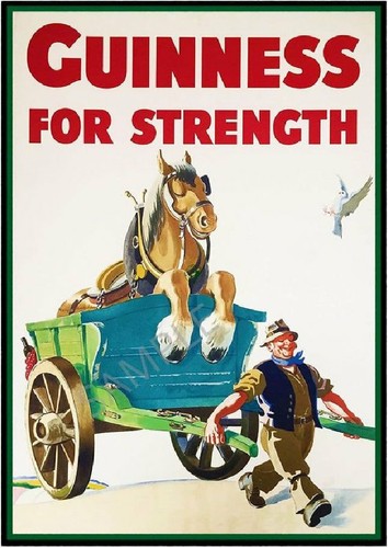 Vintage poster guinness for - poster,