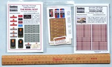 Sankey Named Train Packs  BR Caledonian and Royal Scot/ Morecambe Excursion  Set