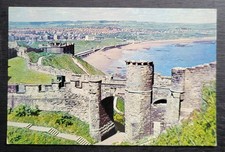Vintage Postcard Unused Scarborough Castle and North Bay North Yorkshire