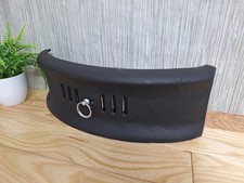 Black Cast Iron Fireplace Fret 16"