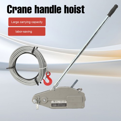 Hand winch hoist with - winch,