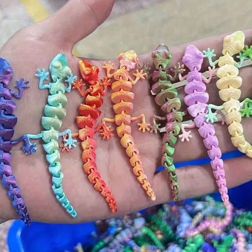Mini articulated lizard - articulated, fidget