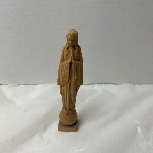 Small wooden blessed virgin - wooden,