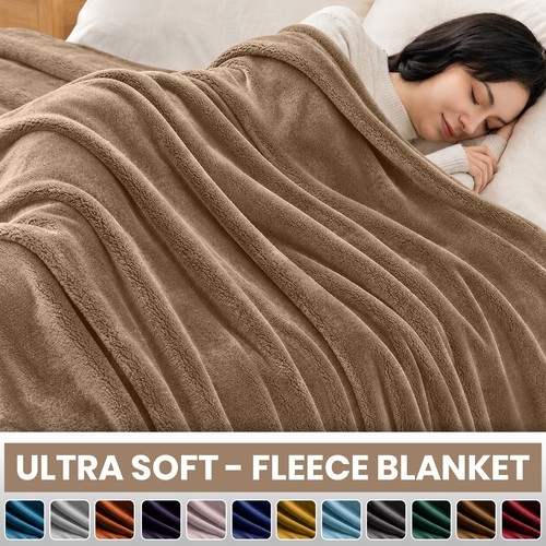 Luxury thick fleece blanket - luxury,