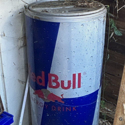 Red bull branded - red,