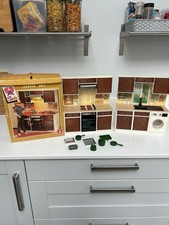 Vintage Sindy Pedigree Kitchen X 2 (cooker And Washing Machine)