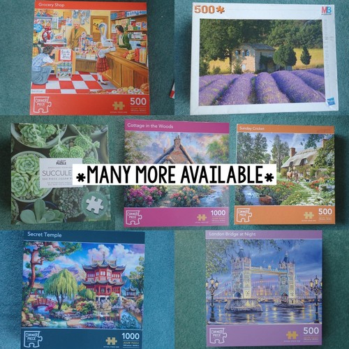 Various 1000 piece jigsaw - 2,