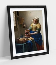 JOHANNES VERMEER, THE MILKMAID