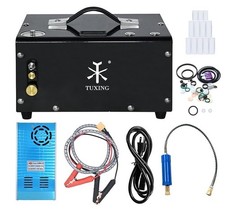 PCP Air Compressor Manual-Stop 4500PSI/30MPa EXTERNAL FAN