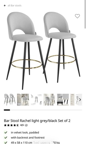 Tectake bar stool - bar,