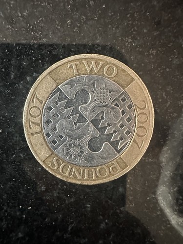 1707 2007 pound coin - pound,