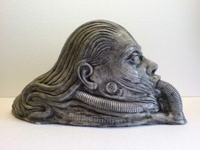 Female 'Sil' Species Alien TubeMouth Head Sculpture.