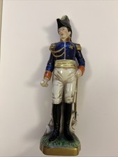 19th Century  Porcelain Figure Battle Of Waterloo Era Officer