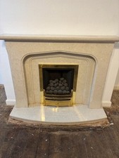 Marble Fireplace and Hearth