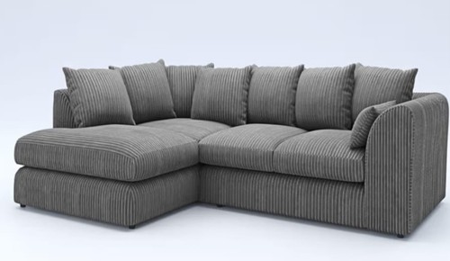 Grey jumbo cord left - cord,