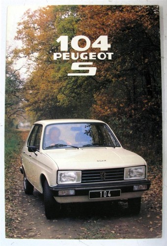 Peugeot 104 car sales - s,