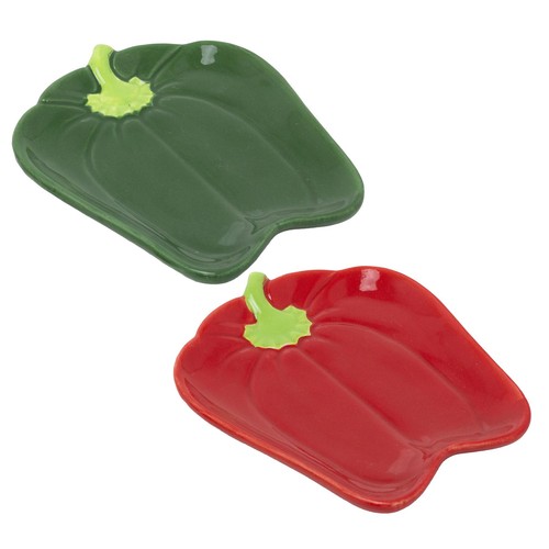 Bell pepper shaped snack - shaped,