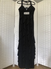 NEW BLACK DIAMANTÉ LONG