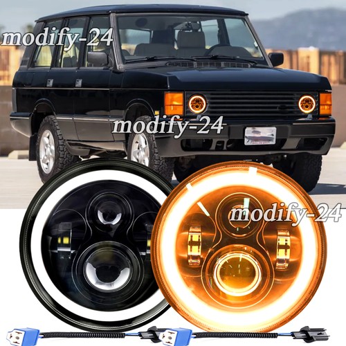 Round led headlights - 7",
