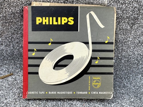 Vintage philips magnetic tape - vintage,