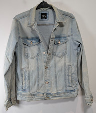 Zara Denim Jacket Mens Large