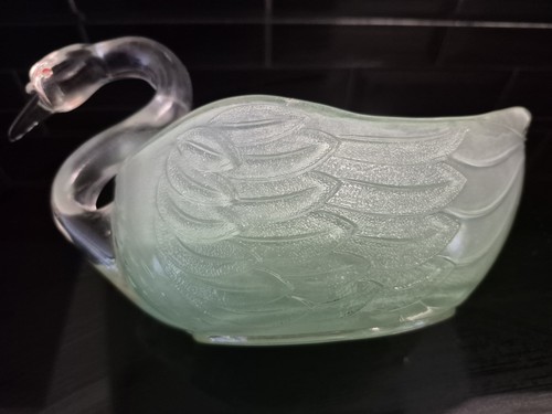 Vintage green frosted glass - vintage,