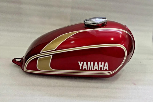 Yamaha xs650 cherry painted - yamaha,