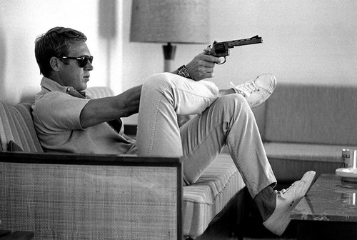 Steve mcqueen revolver 24 - mcqueen,