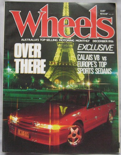 Wheels magazine 1986 - wheels, 12/1986
