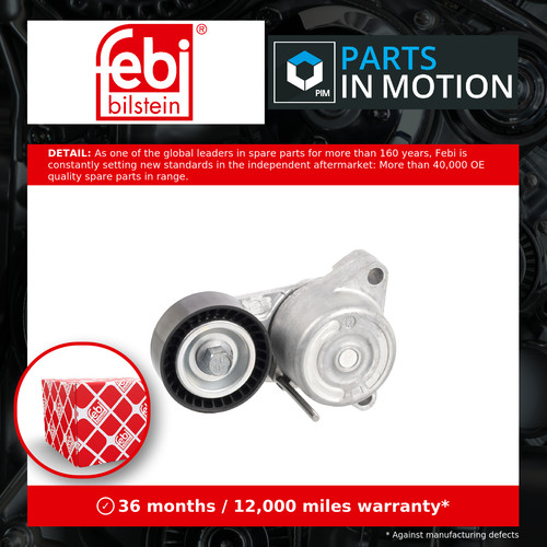 Aux belt tensioner fits - tensioner,