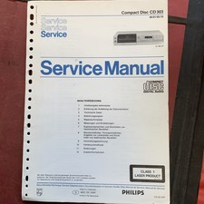 Philips Cd303 Original Service