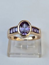 18ct Rose Gold Plated Art deco