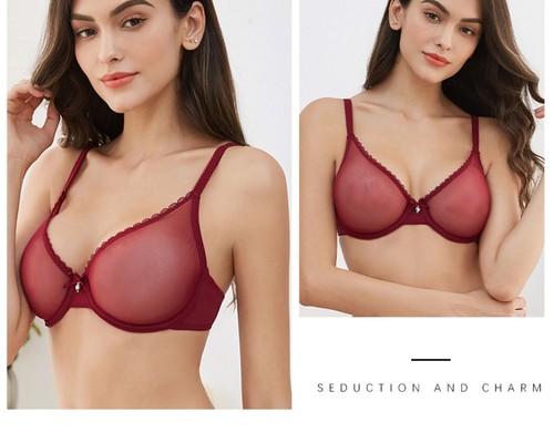 Transparent bra full - bra,