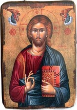 Handmade Greek Orthodox Icon