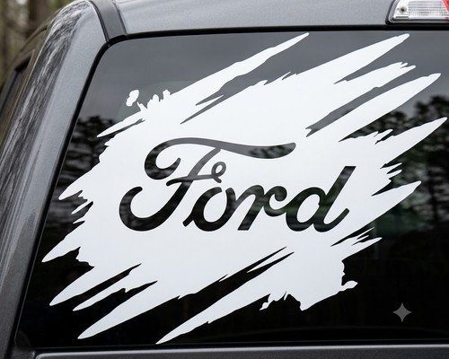 Ford splash decal vinyl - ford,
