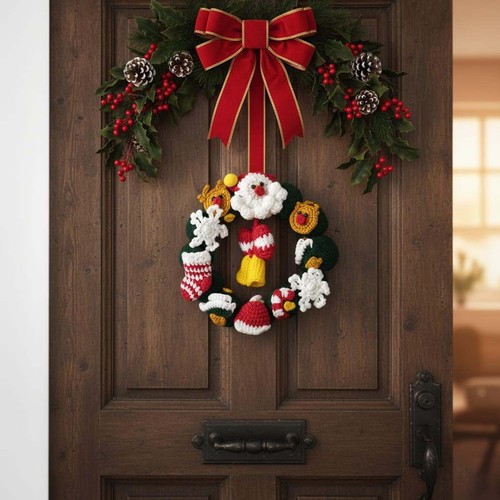 Handmade crochet christmas - handmade,