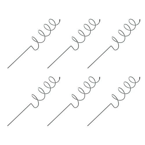 6pcs iron art plant - 6pcs,