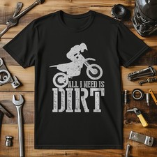 Motocross Madness T-Shirt - Dirt Motorbike Biker Riding Tees & T-Shirts