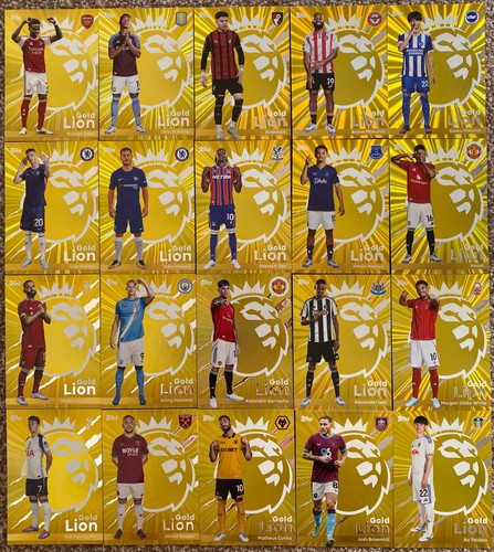 Topps premier league 2026 gold - league,