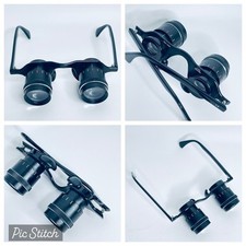 PRESIDENT Vintage Opera Glasses Handsfree Theatre Sport Binoculars JAPAN 2.5X