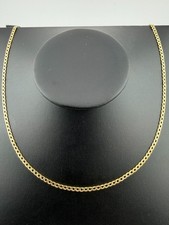 14 K Yellow Gold Bevelled Curb